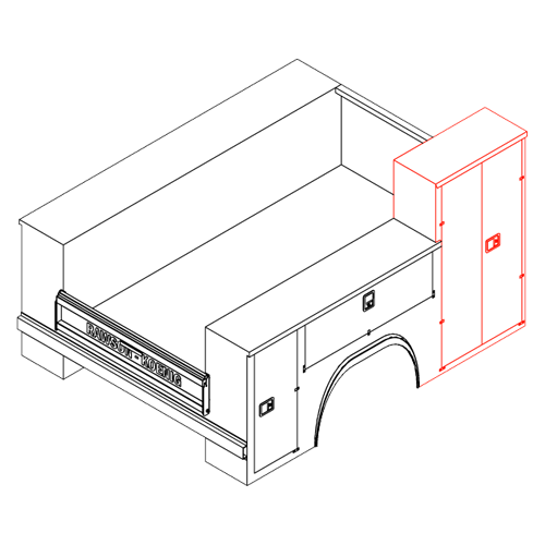 Raised Front Compartment